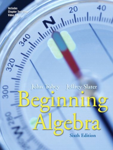 9780321578945: Beginning Algebra Value Pack (includes Math Study Skills & Math XL CD Tutorial Student)