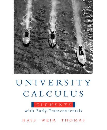 9780321582720: University Calculus: Elements with Early Transcendentals Value Pack (Includes Mymathlab/Mystatlab Student Access Kit & Student's Solutions