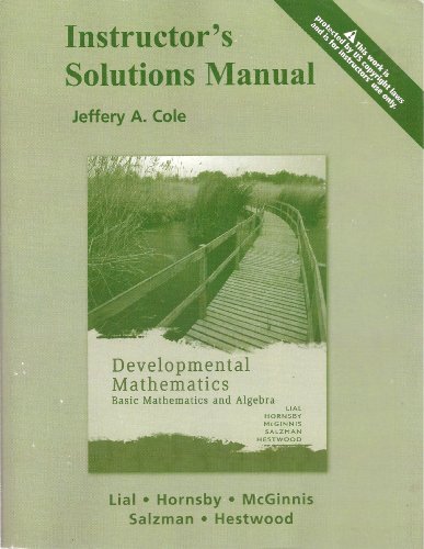 9780321585974: Developmental Mathematics: Basic Mathematics and Algebra, A La Carte Plus