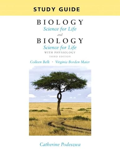 Imagen de archivo de Study Guide for Biology: Science for Life a la venta por Buchpark