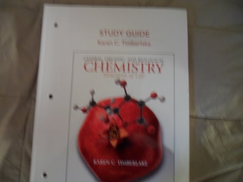 Stock image for Study Guide for General, Organic and Biological Chemistry: Structures of Life for sale by HPB-Red