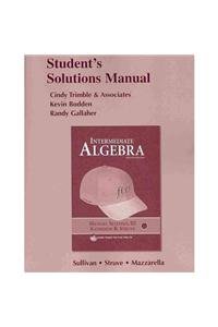 Beispielbild fr Student Solutions Manual for Intermediate Algebra zum Verkauf von ThriftBooks-Atlanta