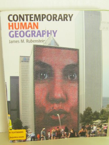 Stock image for Contemporary Human Geography for sale by SecondSale