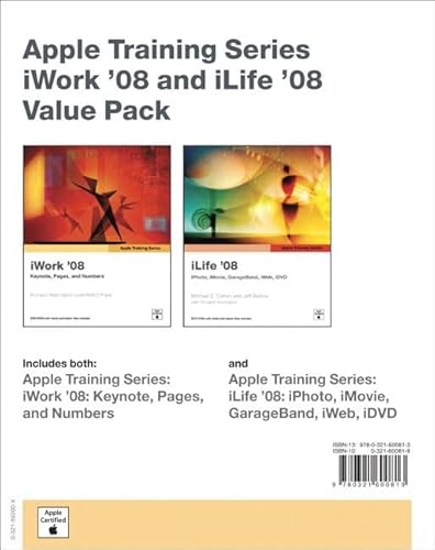 Apple Training Series: IWork 08 and ILife 08 Value Pack Coversheet (9780321592002) by Peachpit Press, .