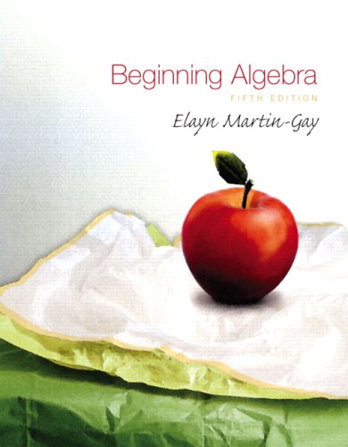 Stock image for Beginning Algebra Value Pack: Includes Dvd + Student Solutions Manual for Beginning Algebra for sale by HPB-Red