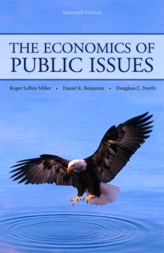 Beispielbild fr The Economics of Public Issues (16th Edition) zum Verkauf von SecondSale