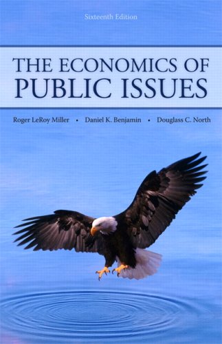 Stock image for The Economics of Public Issues (16th Edition) for sale by SecondSale