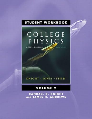 Beispielbild fr Student Workbook for College Physics: A Strategic Approach Volume 2 (Chs. 17-30) zum Verkauf von SecondSale