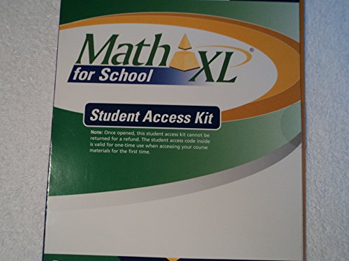 9780321600554: Math XL for School