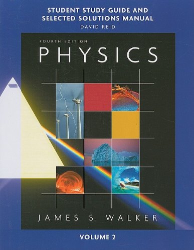 Imagen de archivo de Study Guide and Selected Solutions Manual for Physics, Volume 2 a la venta por BooksRun
