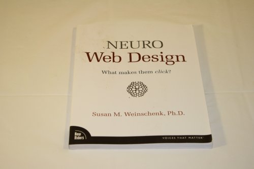 Imagen de archivo de Neuro Web Design: What Makes Them Click? a la venta por Wonder Book