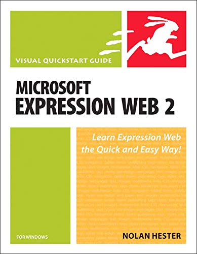 Microsoft Expression Web 2 for Windows (9780321604026) by Hester, Nolan