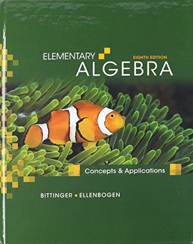 9780321609724: Elementary Algebra: Concepts and Applications with MathXL (12-month access) (8th Edition)