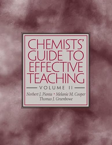 Imagen de archivo de Chemists' Guide to Effective Teaching a la venta por HPB-Red