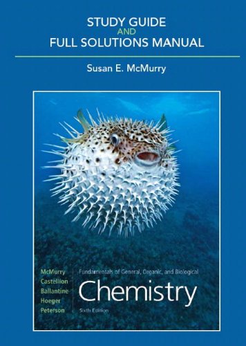 9780321612380: Study Guide & Full Solutions Manual for Fundamentals of General, Organic, and Biological Chemistry