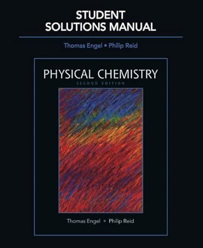 Beispielbild fr Student Solutions Manual for Physical Chemistry zum Verkauf von HPB-Red