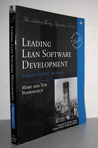 Beispielbild fr Leading Lean Software Development: Results Are Not the Point zum Verkauf von Books of the Smoky Mountains