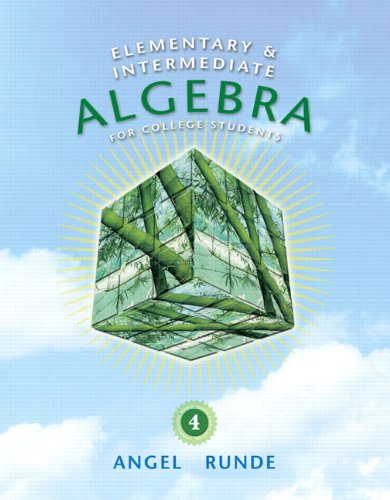 9780321620927: Elementary & Intermediate Algebra for College Students