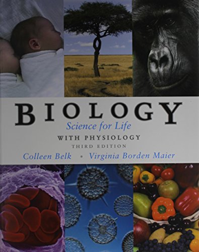 Biology: Science for Life with Physiology with mybiology with WebCT Access Code Card (3rd Edition) (9780321623713) by Belk, Colleen; Borden Maier, Virginia