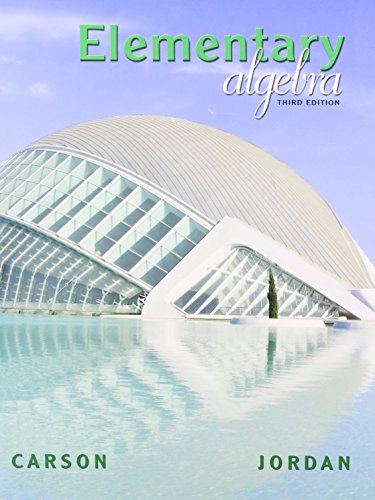 Imagen de archivo de Elementary Algebra a la venta por dsmbooks