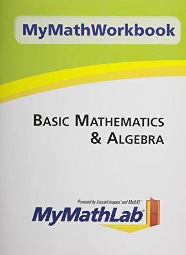 Stock image for Mymathworkbook for Basic Mathematics & Algebra for sale by HPB-Red