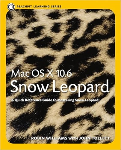 9780321635389: Mac OS X 10.6 Snow Leopard: Peachpit Learning Series