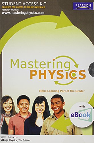 Stock image for MasteringPhysics with Pearson eText Student Access Kit for College Physics (7th Edition) for sale by SecondSale