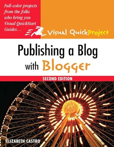 Imagen de archivo de Publishing a Blog with Blogger a la venta por Better World Books