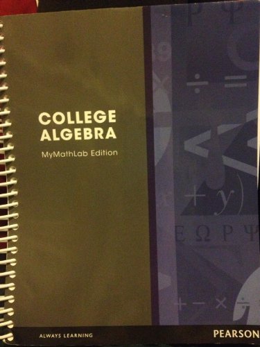 Beispielbild fr College Algebra zum Verkauf von Better World Books