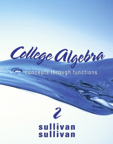 9780321641076: College Algebra:Concepts Through Functions