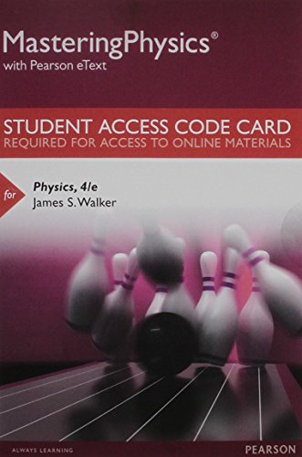 9780321641328: Mastering Physics with Pearson eText Student Access Kit for Physics (4th Edition)