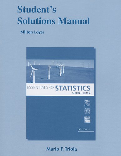 Beispielbild fr Essentials of Statistics zum Verkauf von Better World Books: West