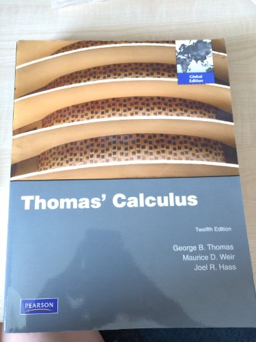 Beispielbild fr Thomas' Calculus: Global Edition zum Verkauf von WorldofBooks