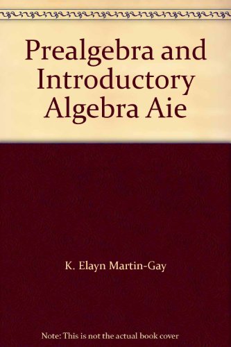 9780321643735: Prealgebra and Introductory Algebra