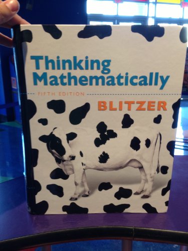 9780321645852: Thinking Mathematically