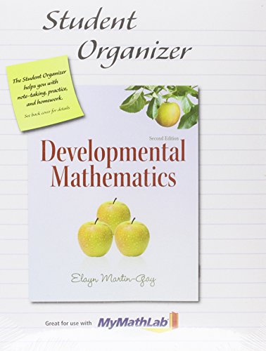 9780321646491: Student Organizer for Developmental Mathematics
