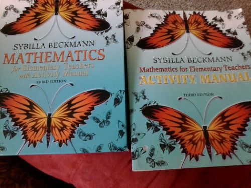 Imagen de archivo de Mathematics for Elementary Teachers a la venta por BooksRun