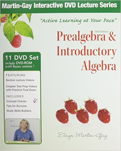 9780321647122: Interactive DVD Lecture Series for Prealgebra & Introductory Algebra