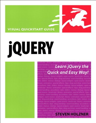 jQuery: Visual QuickStart Guide - Holzner, Steven