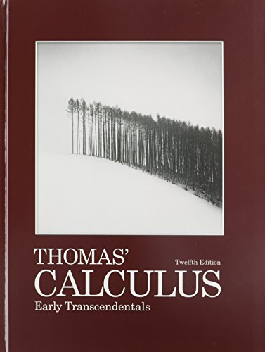 9780321648426: Thomas' Calculus Early Transcendentals