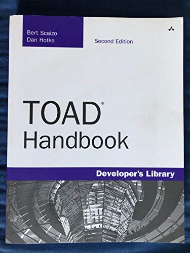 9780321649102: TOAD Handbook (2nd Edition) (Developer's Library)