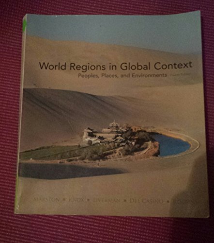 Imagen de archivo de World Regions in Global Context: People, Places, and Environments a la venta por BookHolders