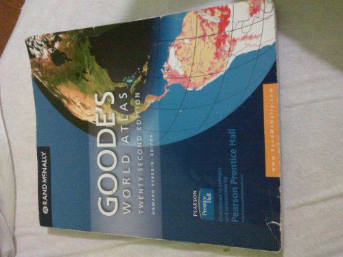 Stock image for Goodes World Atlas (22nd Edition) for sale by KuleliBooks