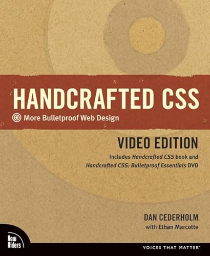 Stock image for Handcrafted CSS Pack : More Bulletproof Web Design for sale by Better World Books: West