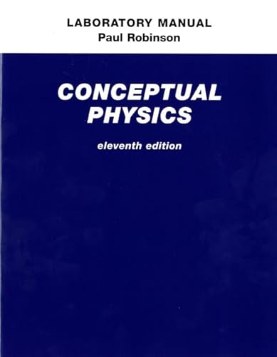 Stock image for Laboratory Manual for Conceptual Physics - eleventh edition for sale by SecondSale