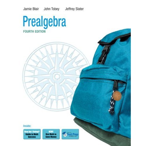 Prealgebra, Books a La Carte + Mymathlab/Mystatlab Student Access Kit (9780321663030) by Blair, Jamie; Tobey, John; Slater, Jeffrey