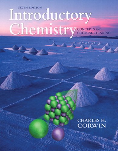 Stock image for Introductory Chemistry: Concepts and Critical Thinking for sale by Nealsbooks
