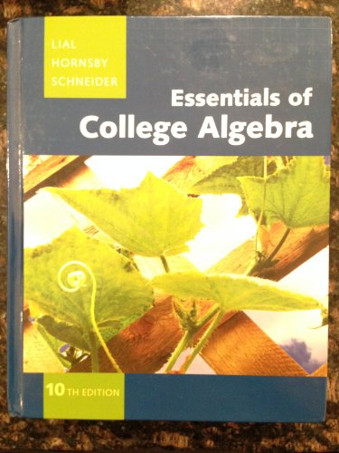 9780321664990: Essentials of College Algebra