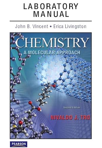 Imagen de archivo de Chemistry: A Molecular Approach a la venta por Blue Vase Books