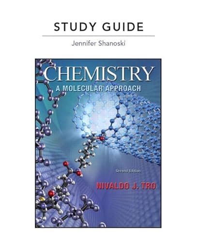 Beispielbild fr Study Guide for Chemistry : A Molecular Approach zum Verkauf von Better World Books